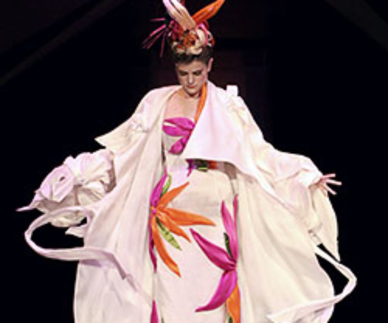 Dramatic hair style by Angela Chong Montague